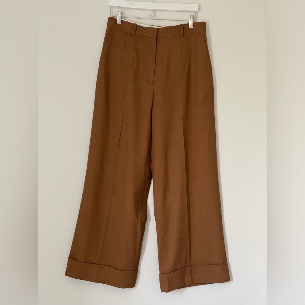 NWT Sandro Paris Woven Wide Leg Pants